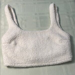 Gilly Hicks White Sherpa Top